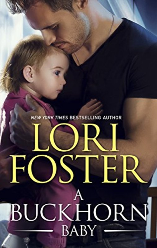 Book cover for "A Buckhorn Baby" by Lori Foster