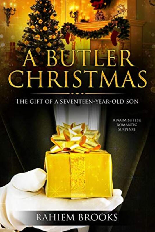 Book cover for "A Butler Christmas" by Raheim Brooks