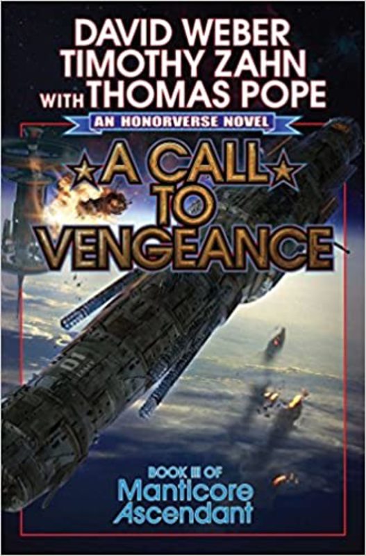 Book cover for "A Call to Vengeance" by David Weber