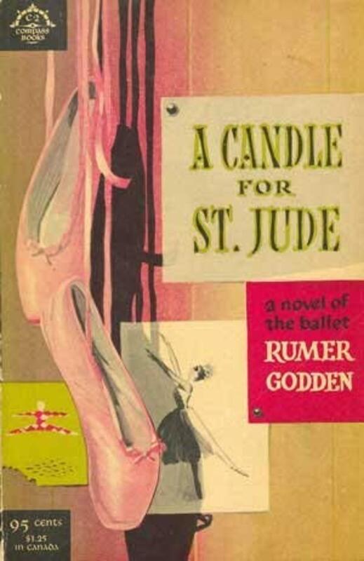 Book cover for "A Candle for St. Jude" by Rumer Godden