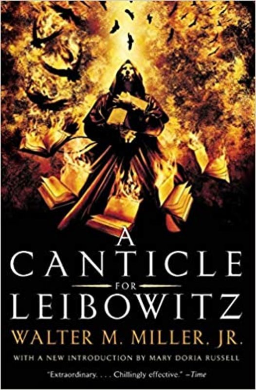 Book cover for "A Canticle for Leibowitz" by Walter M. Miller Jr.