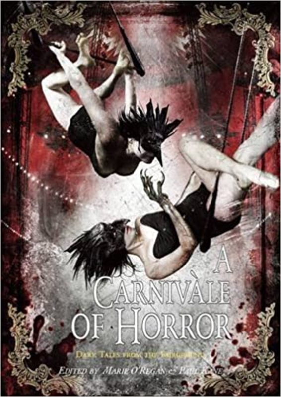 Book cover for "A Carnivàle of Horror" by Ray Bradbury