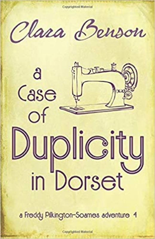 Book cover for "A Case of Duplicity in Dorset" by Clara Benson