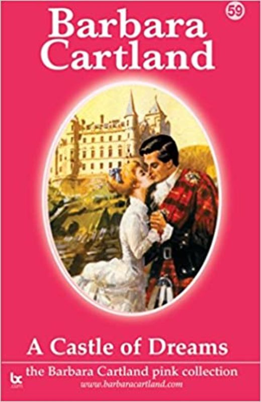 Book cover for "A Castle of Dreams" by Barbara Cartland