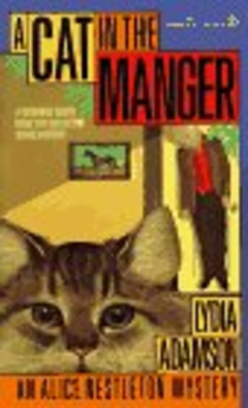 Book cover for "A Cat in the Manger" by Lydia Adamson