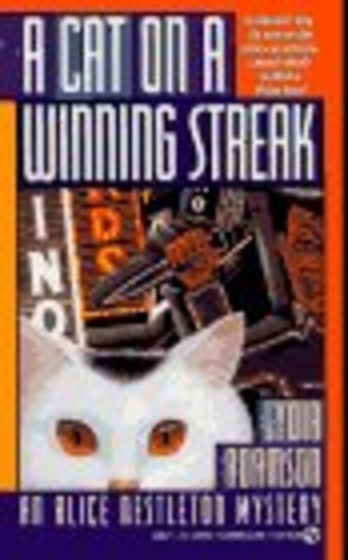 Book cover for "A Cat on a Winning Streak" by Lydia Adamson