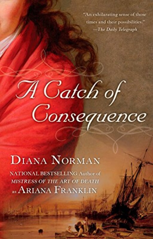 Book cover for "A Catch of Consequence" by Ariana Franklin