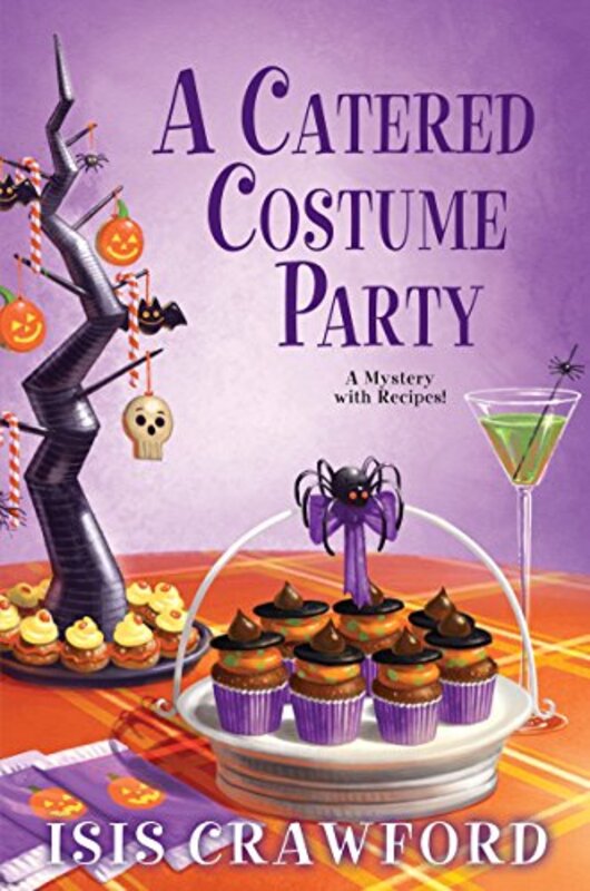 Book cover for "A Catered Costume Party" by Isis Crawford
