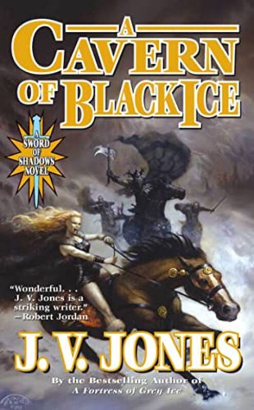 Book cover for "A Cavern of Black Ice" by JV Jones
