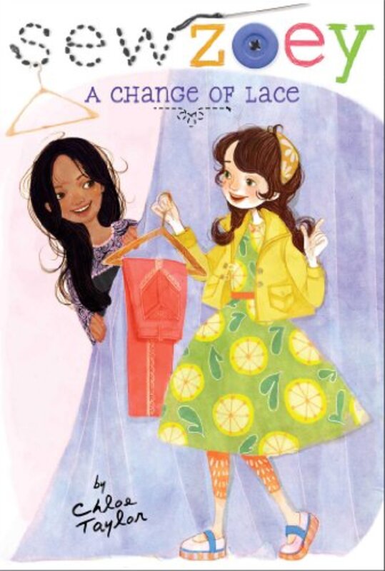 Book cover for "A Change of Lace" by Chloe Taylor
