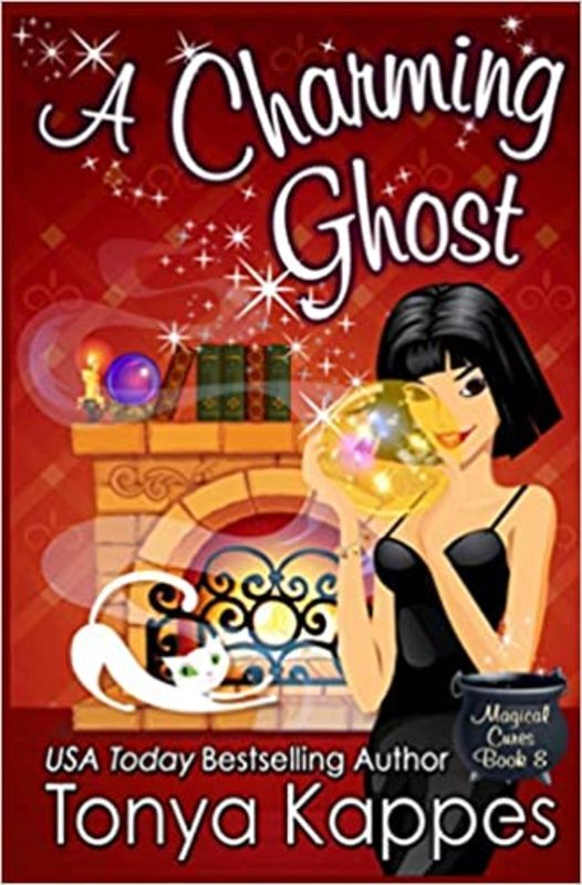 Book cover for "A Charming Ghost" by Tonya Kappes