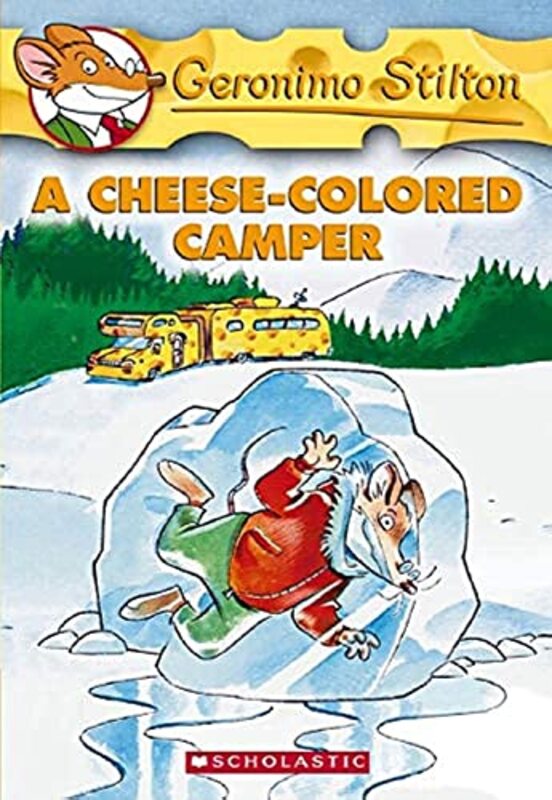 Book cover for "A Cheese-colored Camper" by Elisabetta Dami
