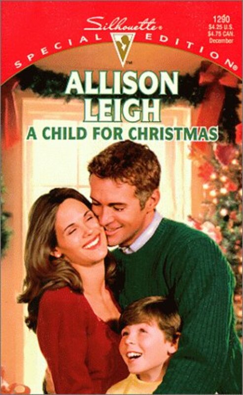 Book cover for "A Child For Christmas" by Allison Leigh
