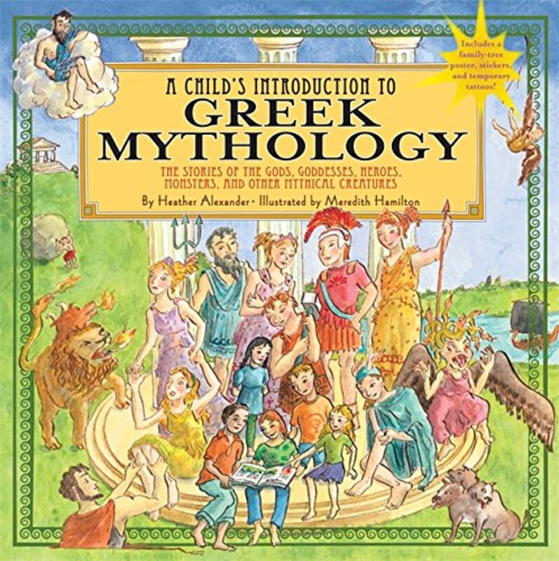 Book cover for "A Child's Introduction to Greek Mythology" by Heather Alexander