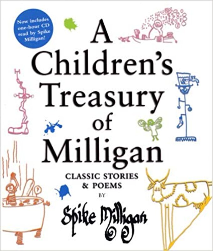 Book cover for "A Children's Treasury of Milligan" by Spike Milligan