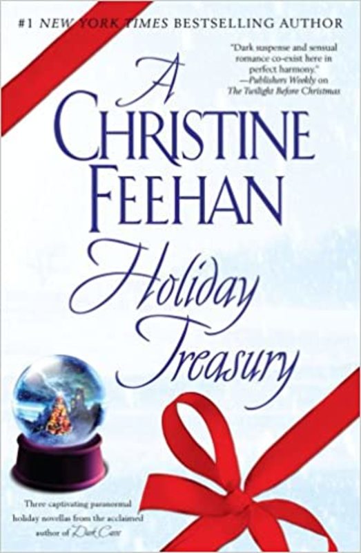Book cover for "A Christine Feehan Holiday Treasury" by Christine Feehan
