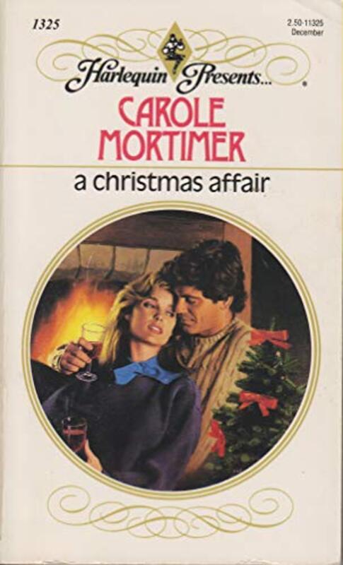 Book cover for "A Christmas Affair" by Carole Mortimer