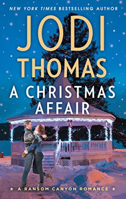 Book cover for "A Christmas Affair" by Jodi Thomas