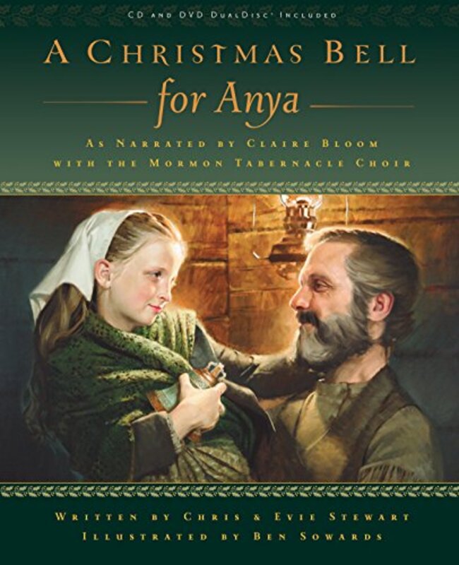 Book cover for "A Christmas Bell for Anya" by Chris Stewart