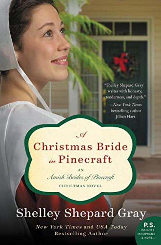Book cover for "A Christmas Bride in Pinecraft" by Shelley Shepard Gray
