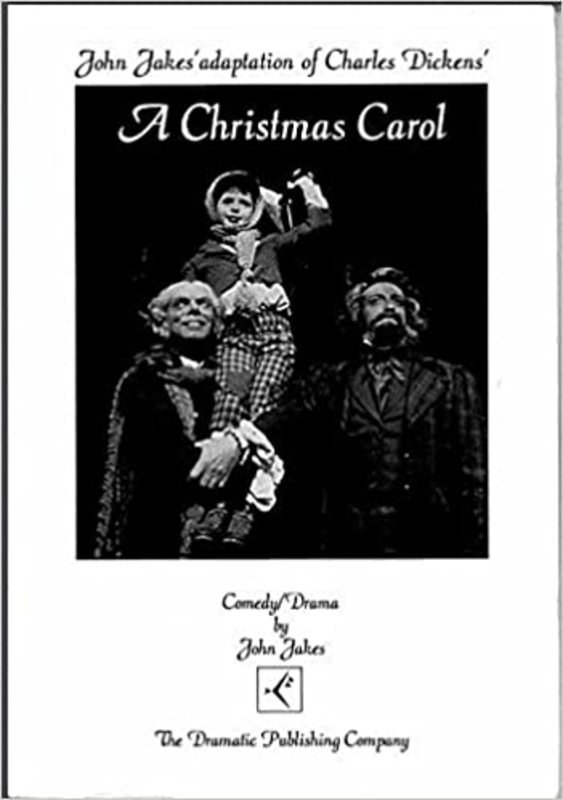 Book cover for "Charles Dickens' A Christmas Carol" by John Jakes
