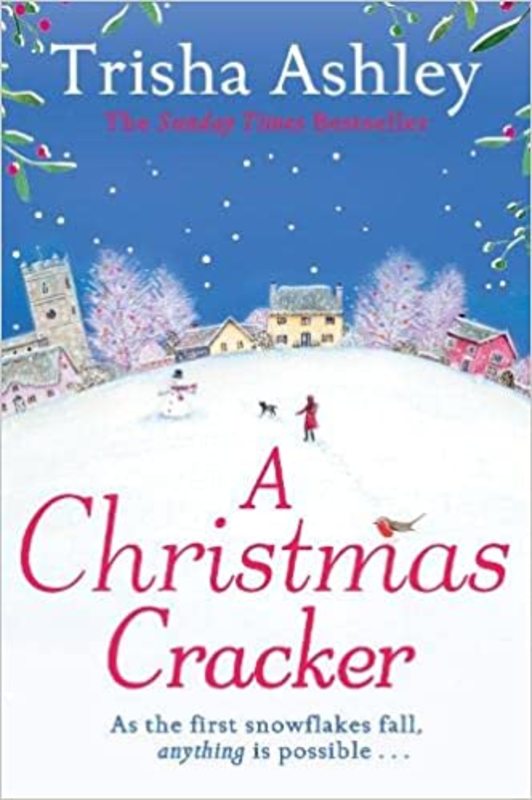 Book cover for "A Christmas Cracker" by Trisha Ashley