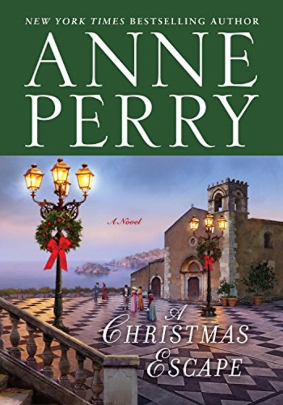 Book cover for "A Christmas Escape" by Anne Perry