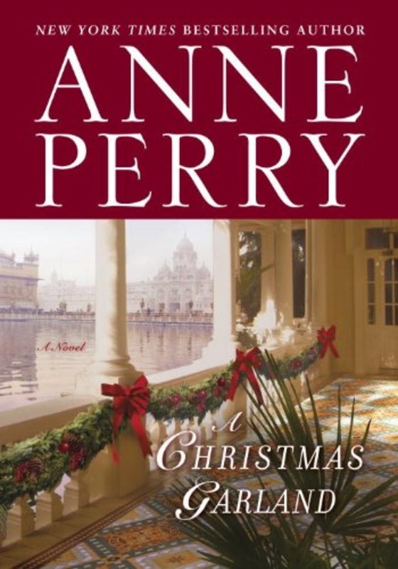 Book cover for "A Christmas Garland" by Anne Perry