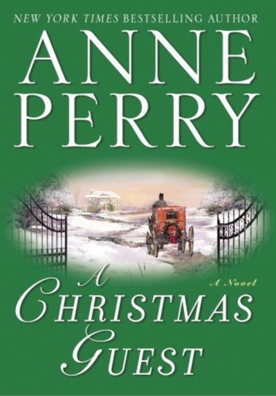Book cover for "A Christmas Guest" by Anne Perry