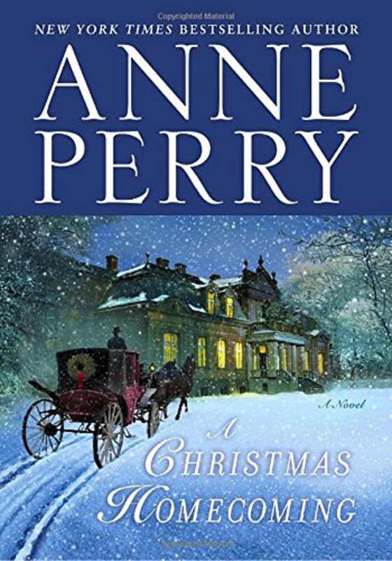 Book cover for "A Christmas Homecoming" by Anne Perry
