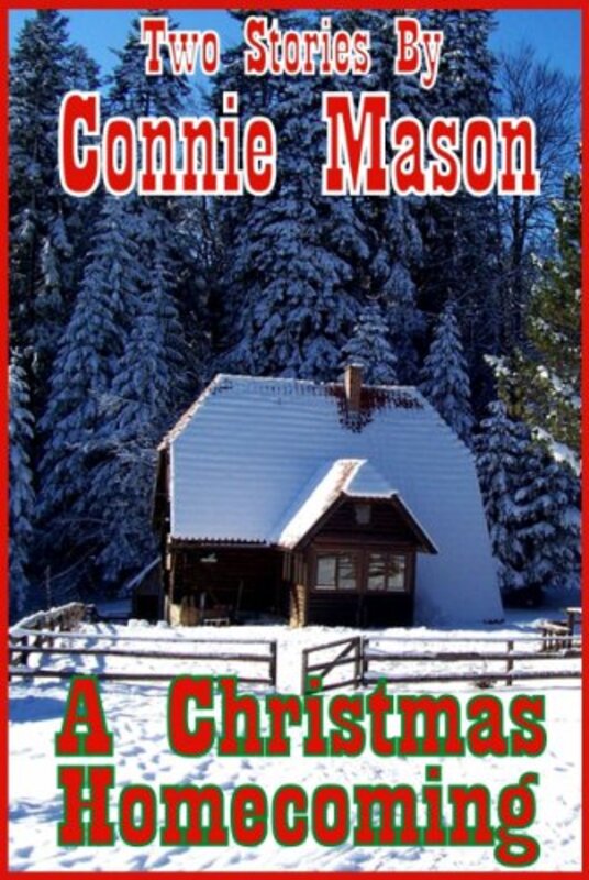 Book cover for "A Christmas Homecoming" by Connie Mason