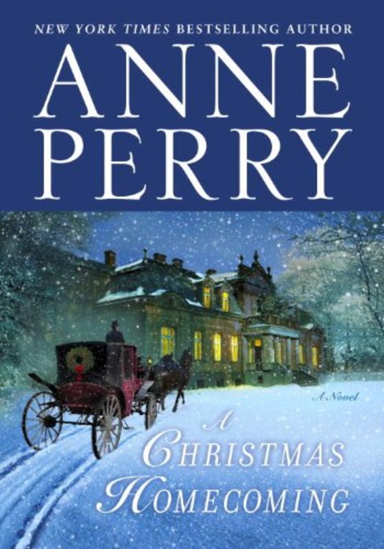 Book cover for "A Christmas Homecoming" by Anne Perry