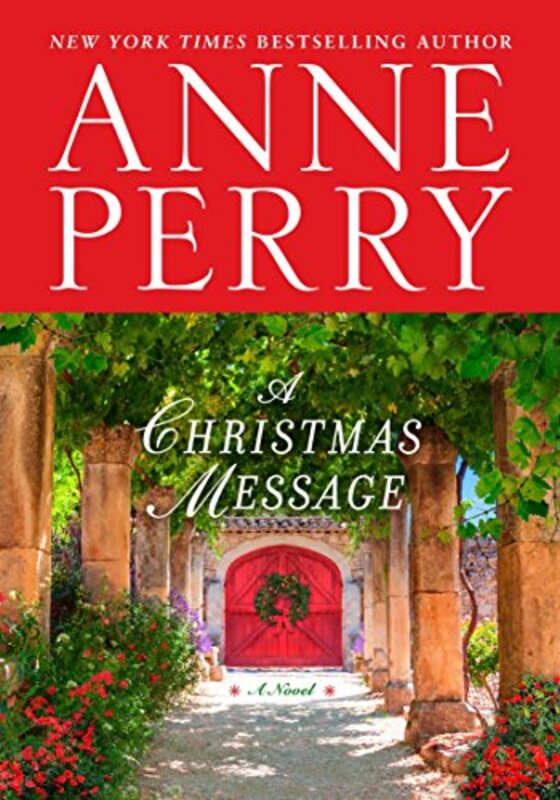 Book cover for "A Christmas Message" by Anne Perry