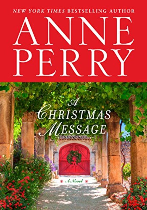 Book cover for "A Christmas Message" by Anne Perry