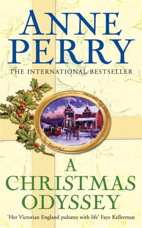 Book cover for "A Christmas Odyssey" by Anne Perry