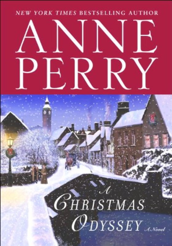Book cover for "A Christmas Odyssey" by Anne Perry