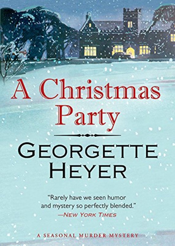 Book cover for "A Christmas Party" by Georgette Heyer