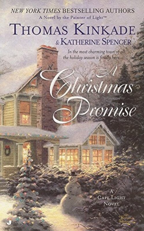 Book cover for "A Christmas Promise" by Thomas Kinkade
