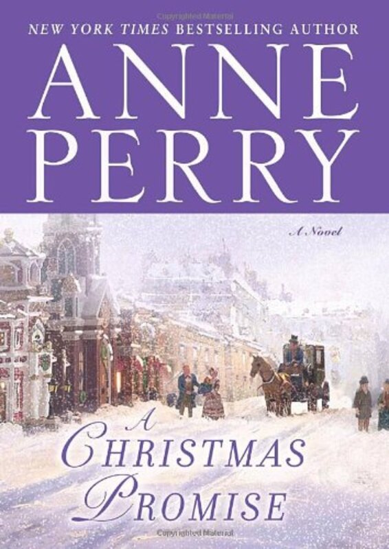 Book cover for "A Christmas Promise" by Anne Perry