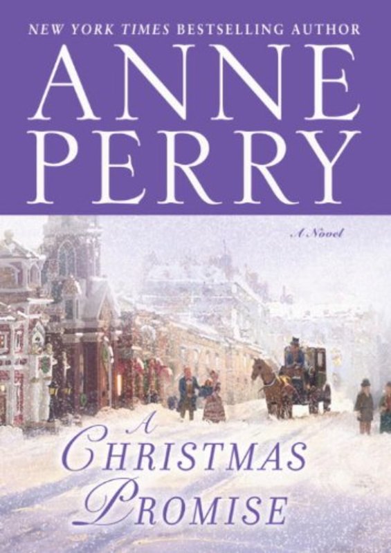 Book cover for "A Christmas Promise" by Anne Perry