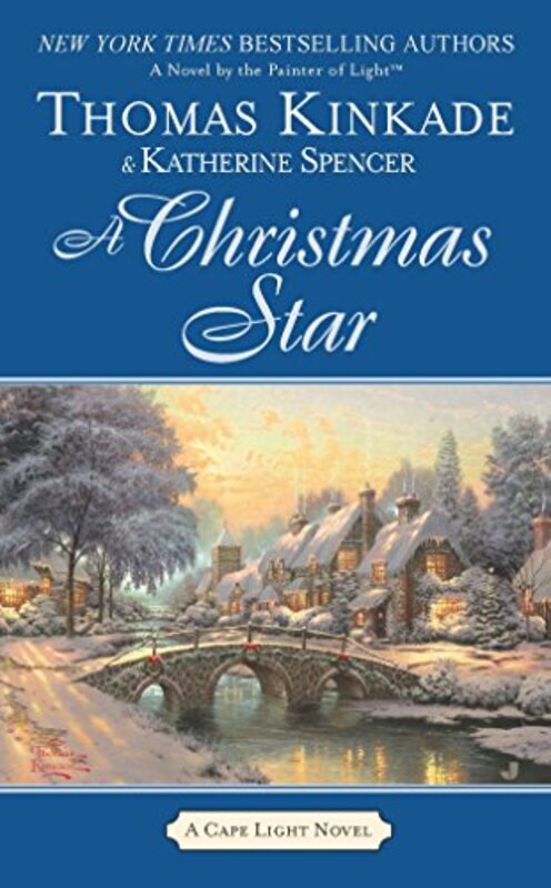 Book cover for "A Christmas Star" by Thomas Kinkade
