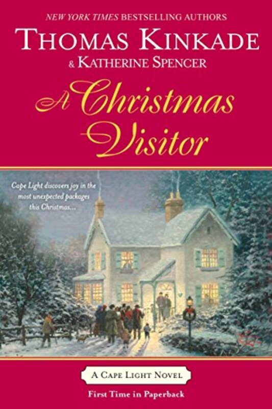 Book cover for "A Christmas Visitor" by Thomas Kinkade