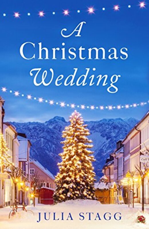 Book cover for "A Christmas Wedding" by Julia Stagg