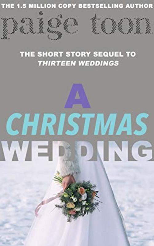 Book cover for "A Christmas Wedding" by Paige Toon