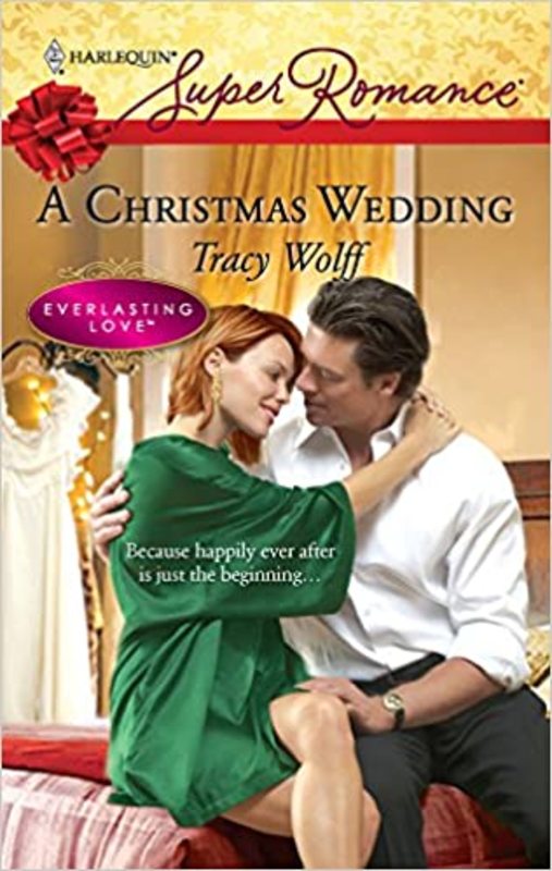 Book cover for "A Christmas Wedding" by Tracy Wolff