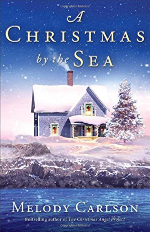 Book cover for "A Christmas by the Sea" by Melody Carlson