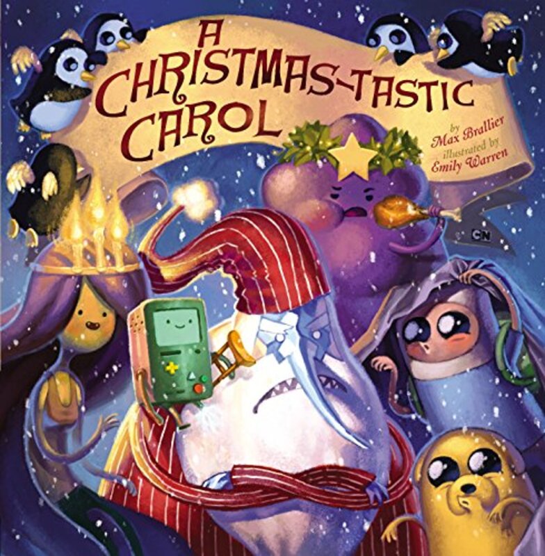 Book cover for "A Christmas-tastic Carol" by Max Brallier