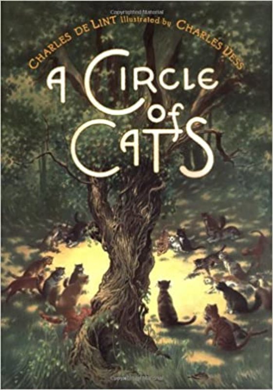 Book cover for "A Circle of Cats" by Charles de Lint