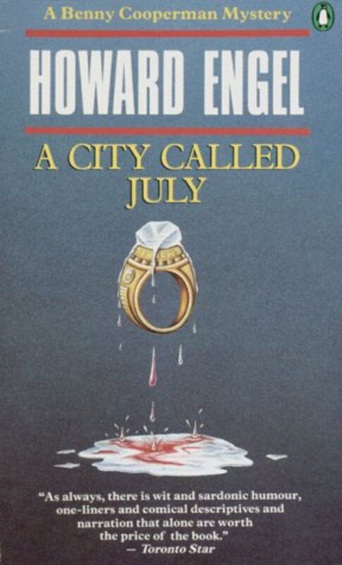 Book cover for "A City Called July" by Howard Engel