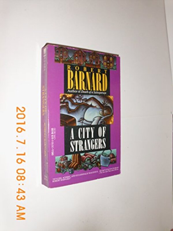 Book cover for "A City of Strangers" by Robert Barnard